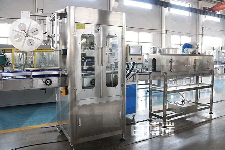 Automatic Sleeve Labeling Machine