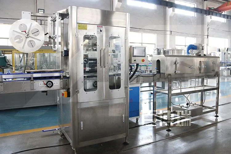 Automatic Sleeve Label Machine